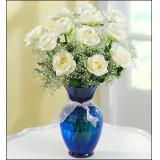 鲜花:太阳花，玫瑰，百合，康乃馨，衬花、绿叶点缀；双层花篮1.6米